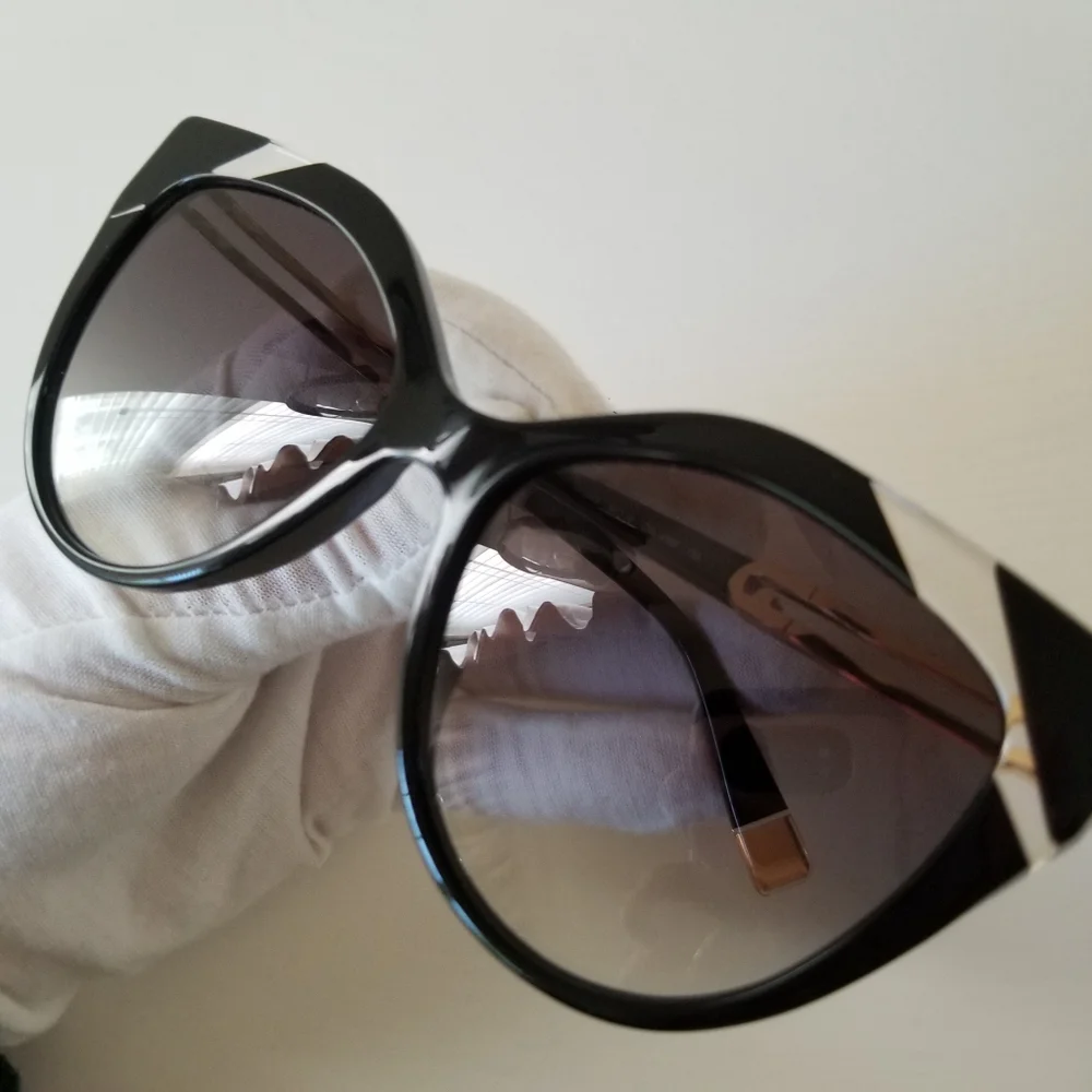 Furla Cat Eye Sunglasses Black New Style SFU683